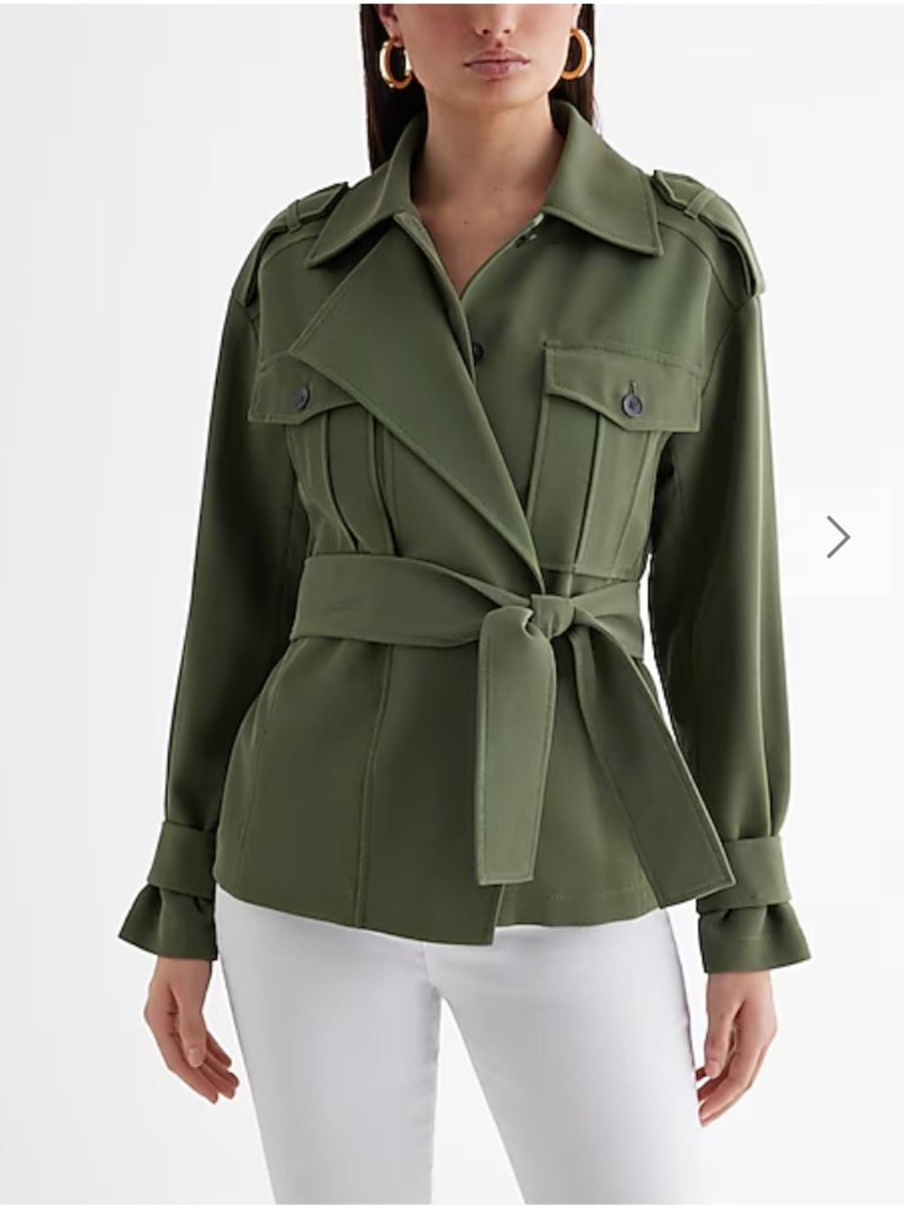 Express Wrapped Jacket- NWT